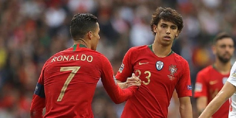 Felix sát cánh cùng Ronaldo trong màu áo Bồ Đào Nha